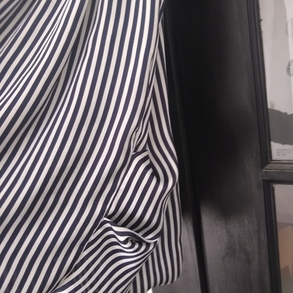 💚H&M striped satin bubble skirt size 8 - Picture 6 of 8